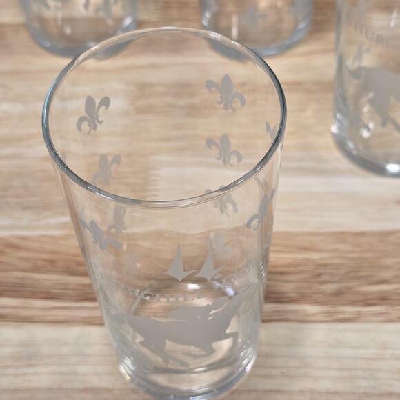 Arthur Court Churchill Downs Mint Julep Glass Fleur de Lis Kentucky Derby - Picture 10 of 14